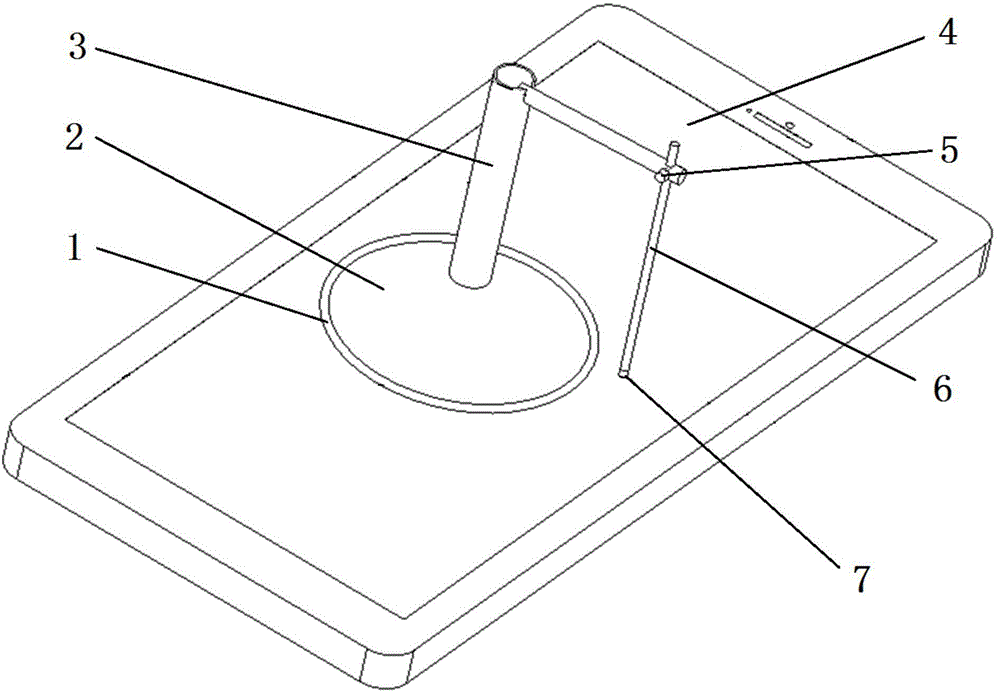 Mobile phone accessory and mobile phone APP (application) capable of testing wind power and wind direction