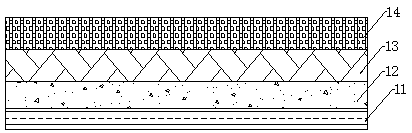 A decorative panel with invisible touch display function and preparation method thereof