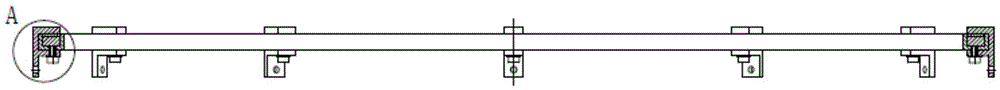 Installation device for ring magnet