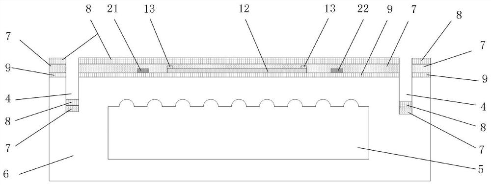 MEMS flow sensor and preparation method thereof