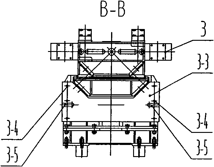 Diagonal rolling double-roller puncher having cast-weld structure