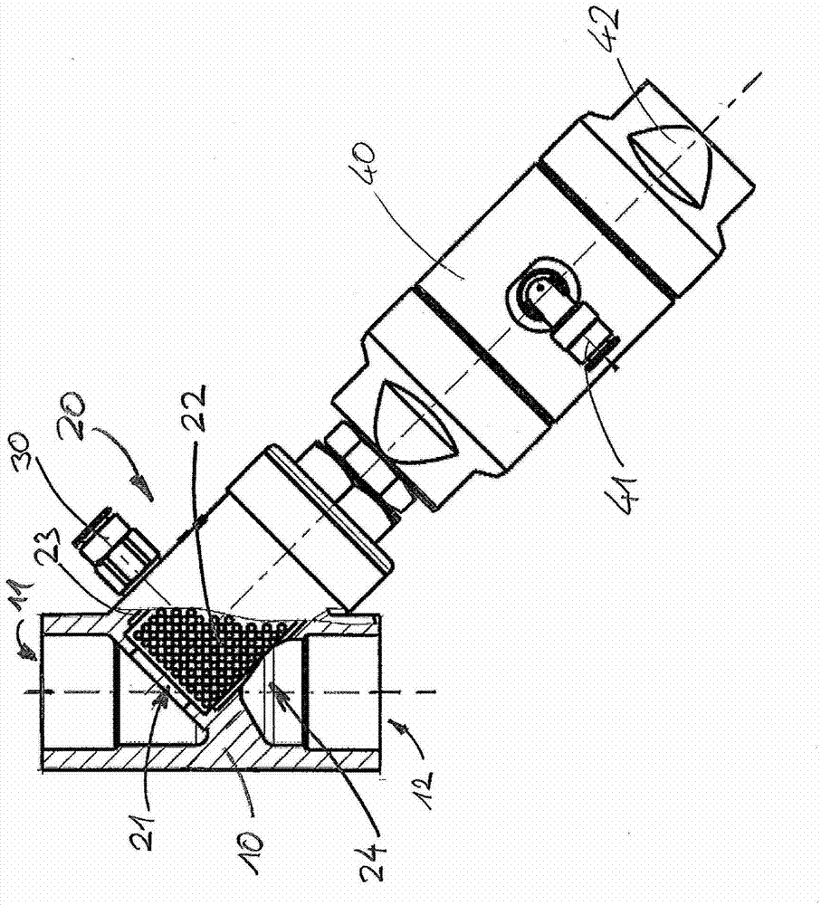 Flushing water container system for flushing water of a mobile toilet