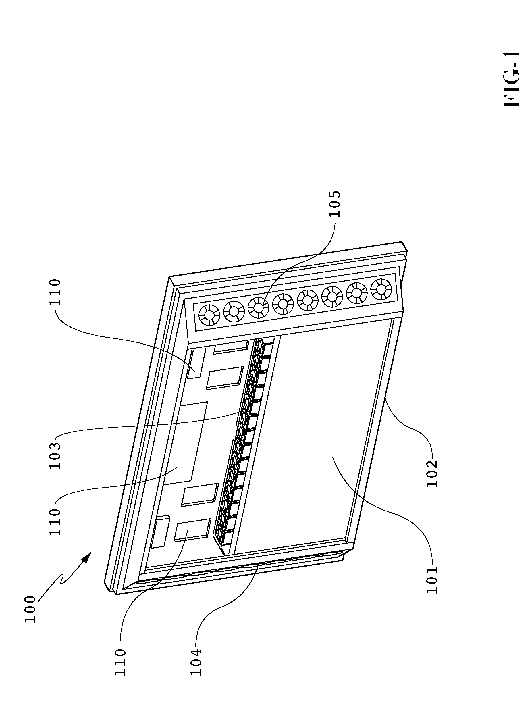 Heat exchanger for an electronic display