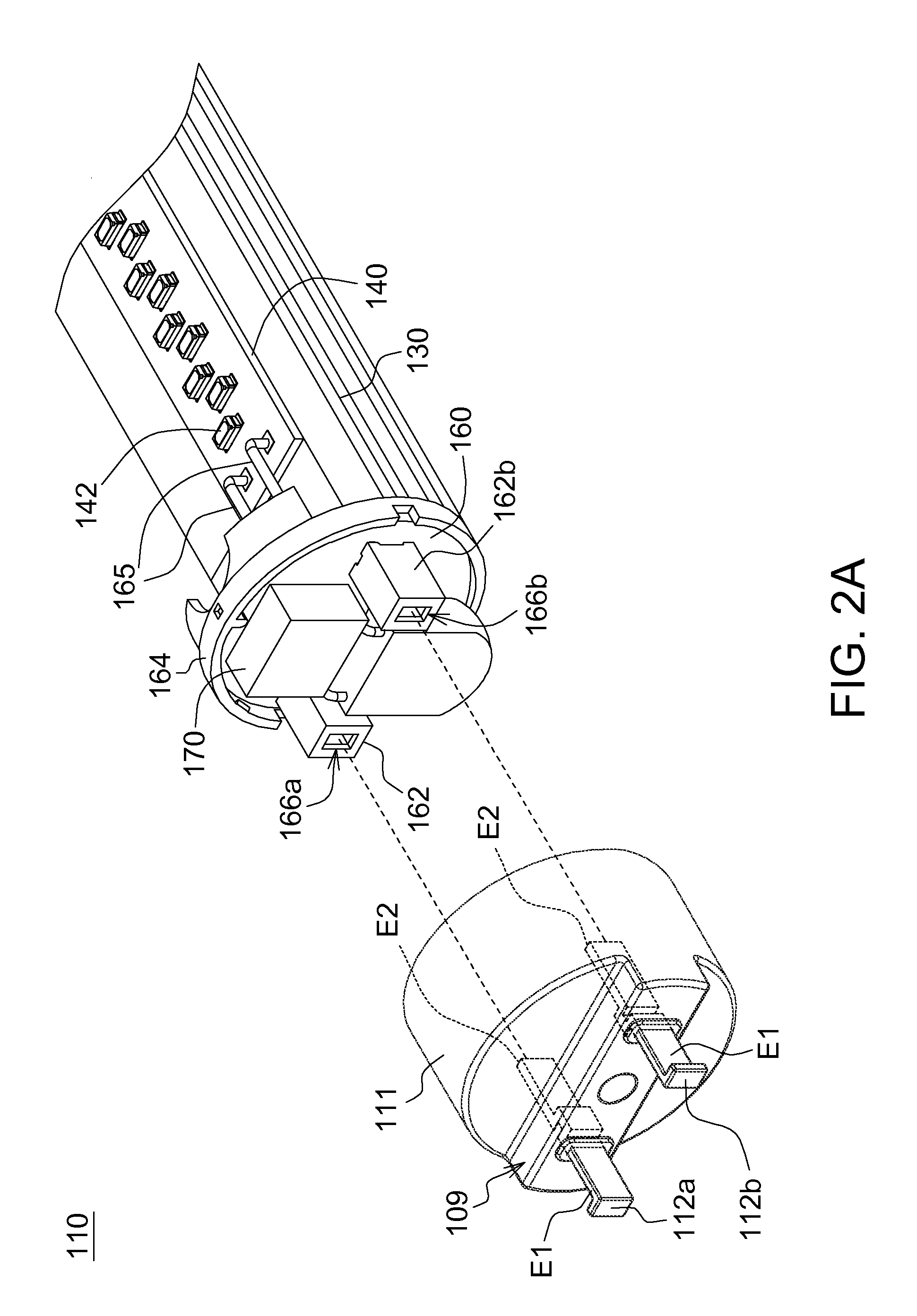 Lamp tube structure and assembly thereof