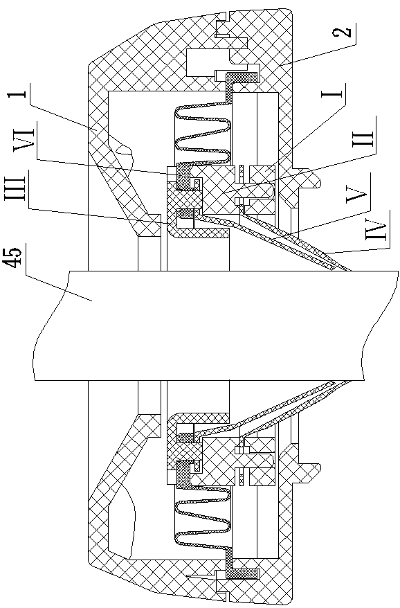 Multifunctional external sealing device for medical operation puncturing device