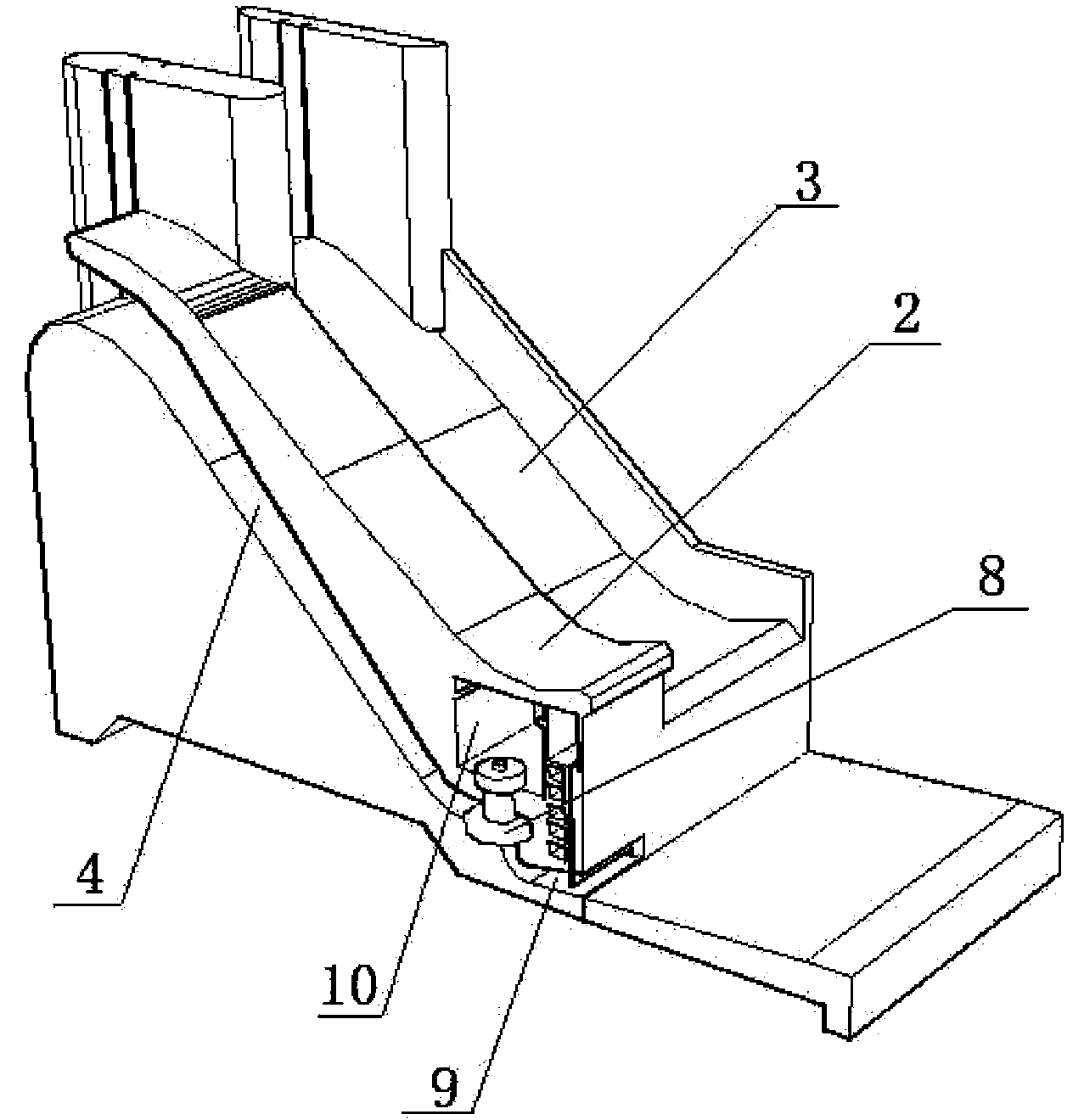 Flood discharge and power generation energy dissipation hydropower station