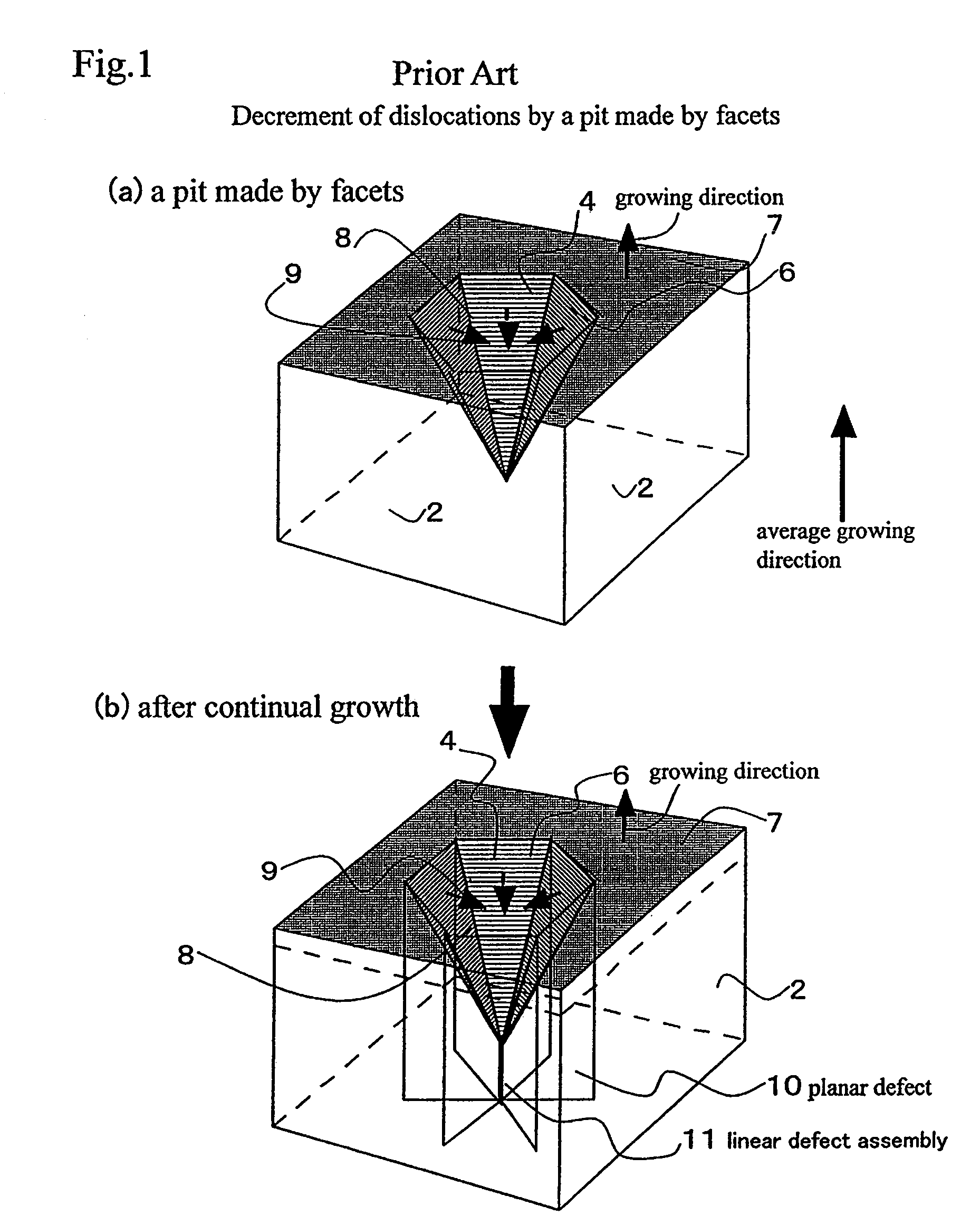 Method of growing GaN crystal, method of producing single crystal GaN substrate, and single crystal GaN substrate