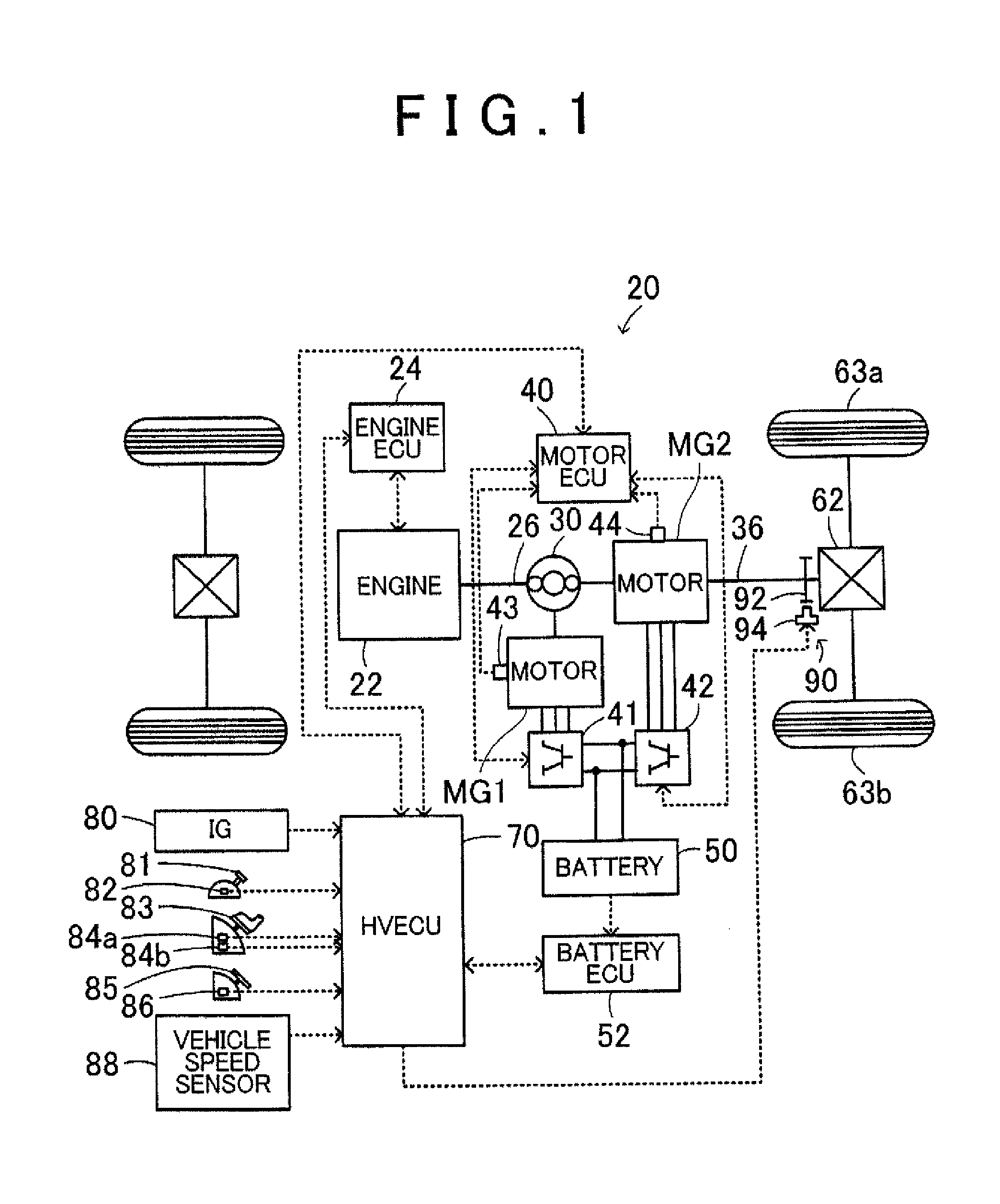 Control device of hybrid vehicle