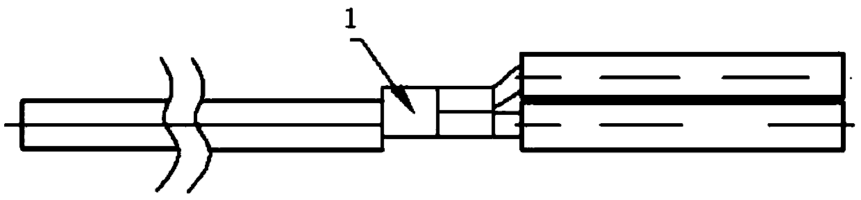 Manufacturing method of lightning-protection cable joint