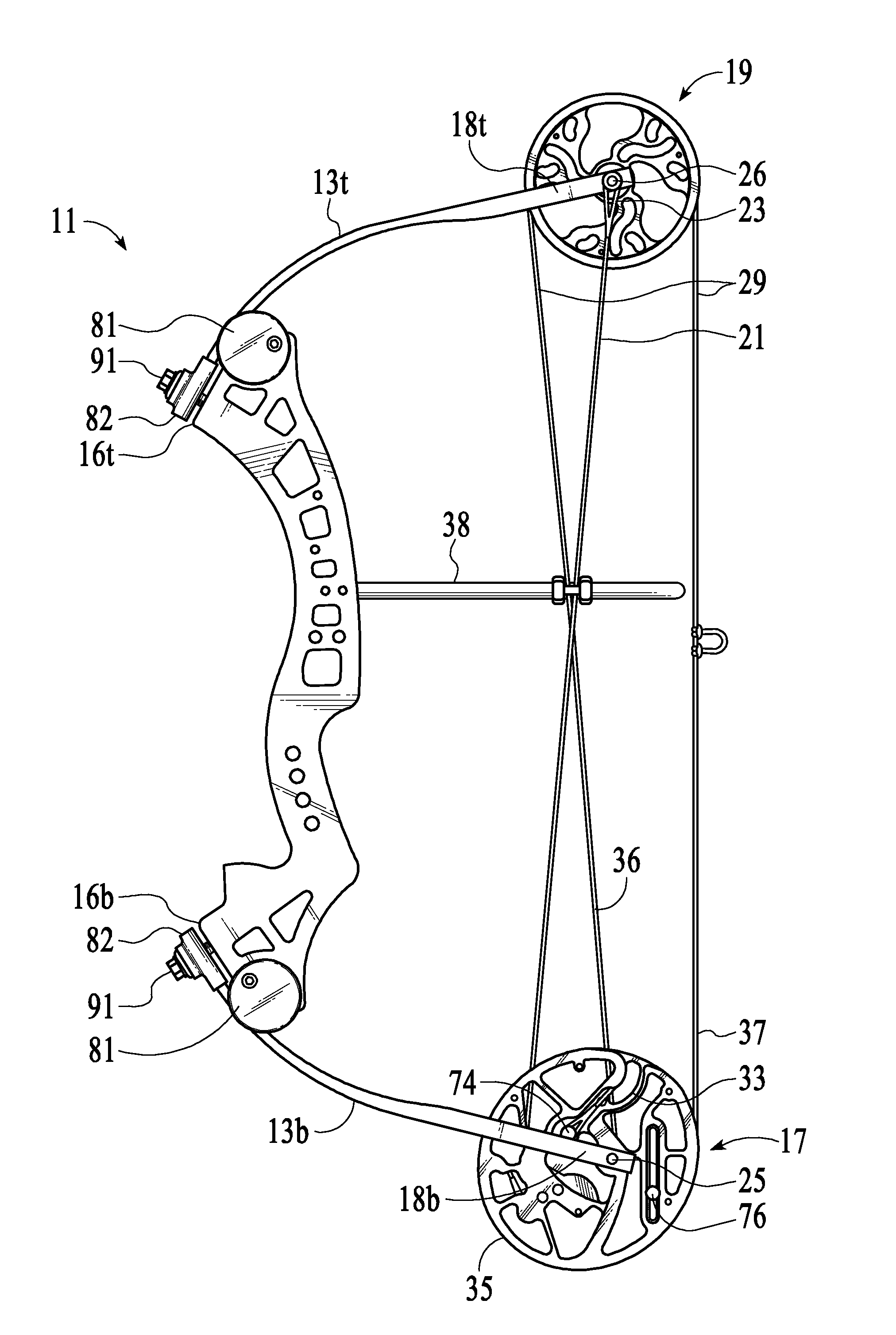 Single-Cam Compound Bow