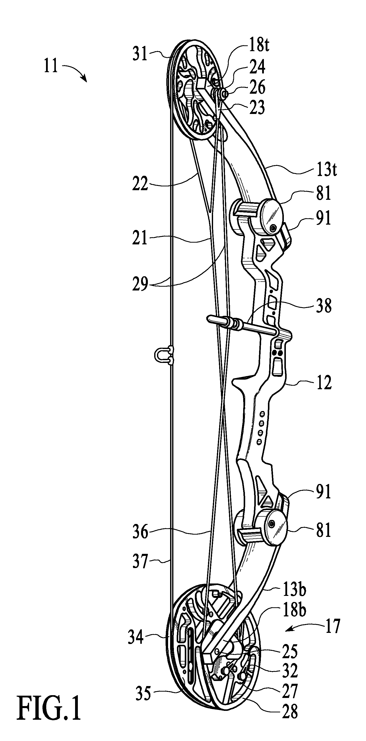 Single-Cam Compound Bow