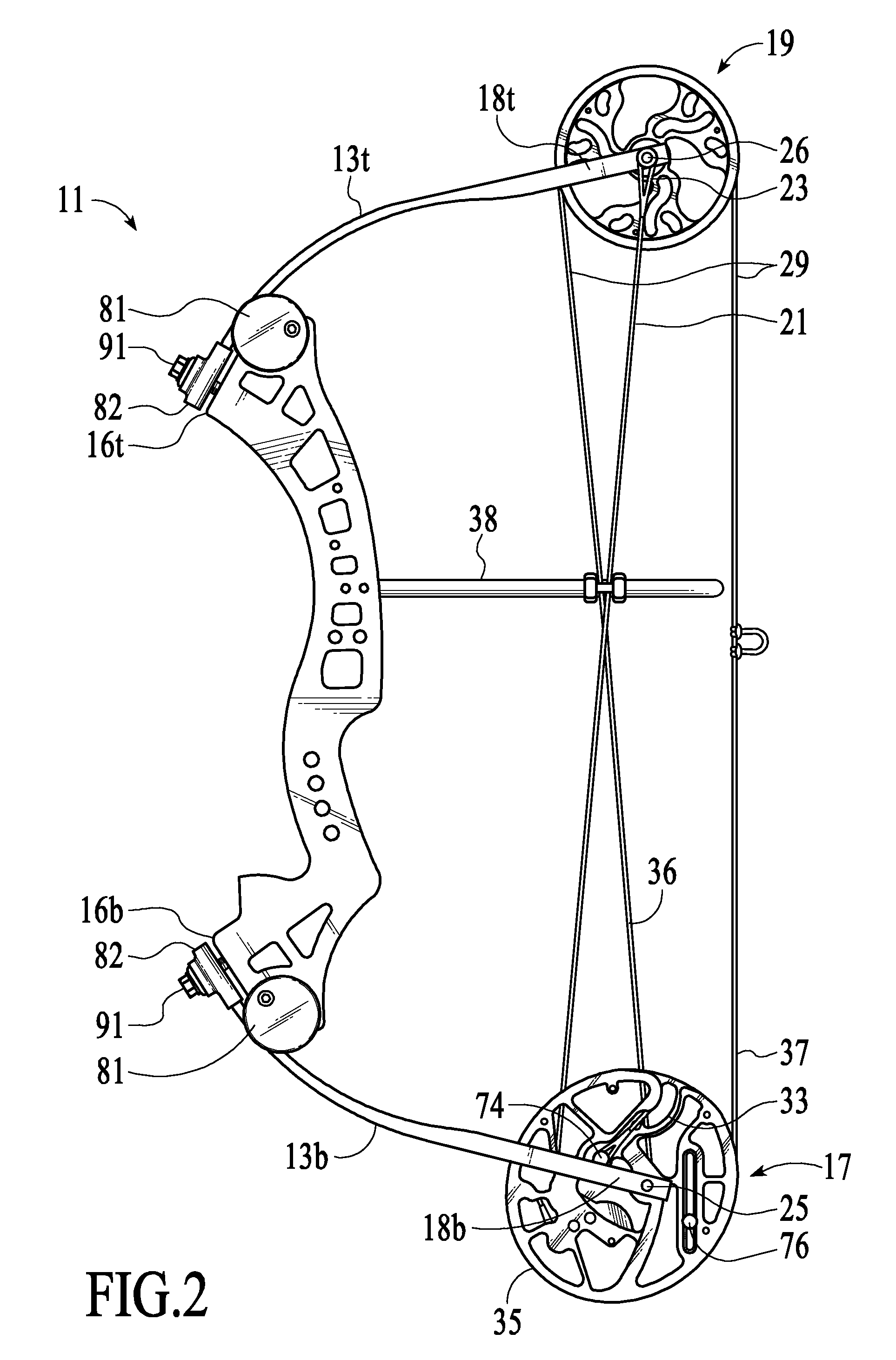 Single-Cam Compound Bow