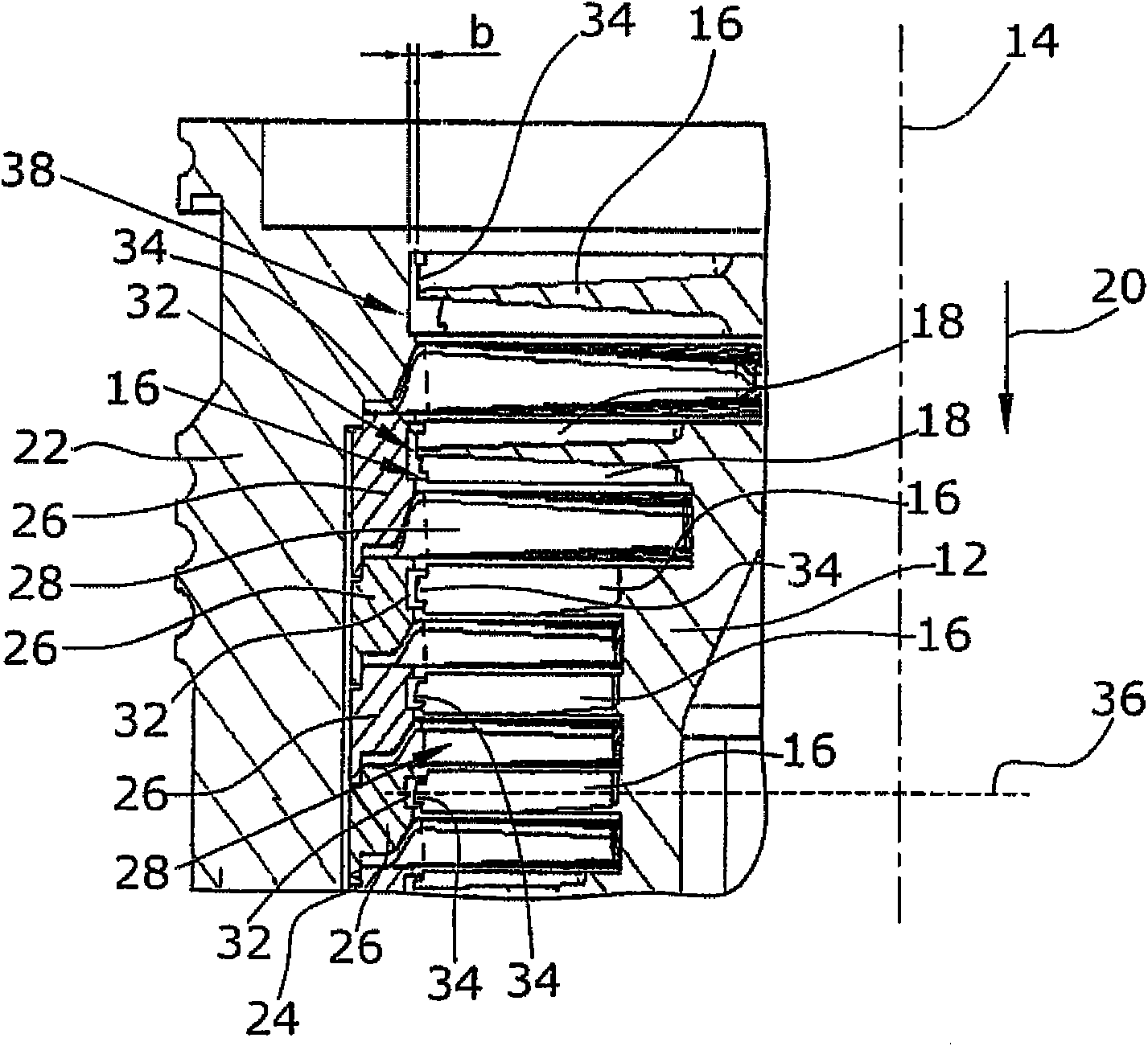 Turbo molecular pump