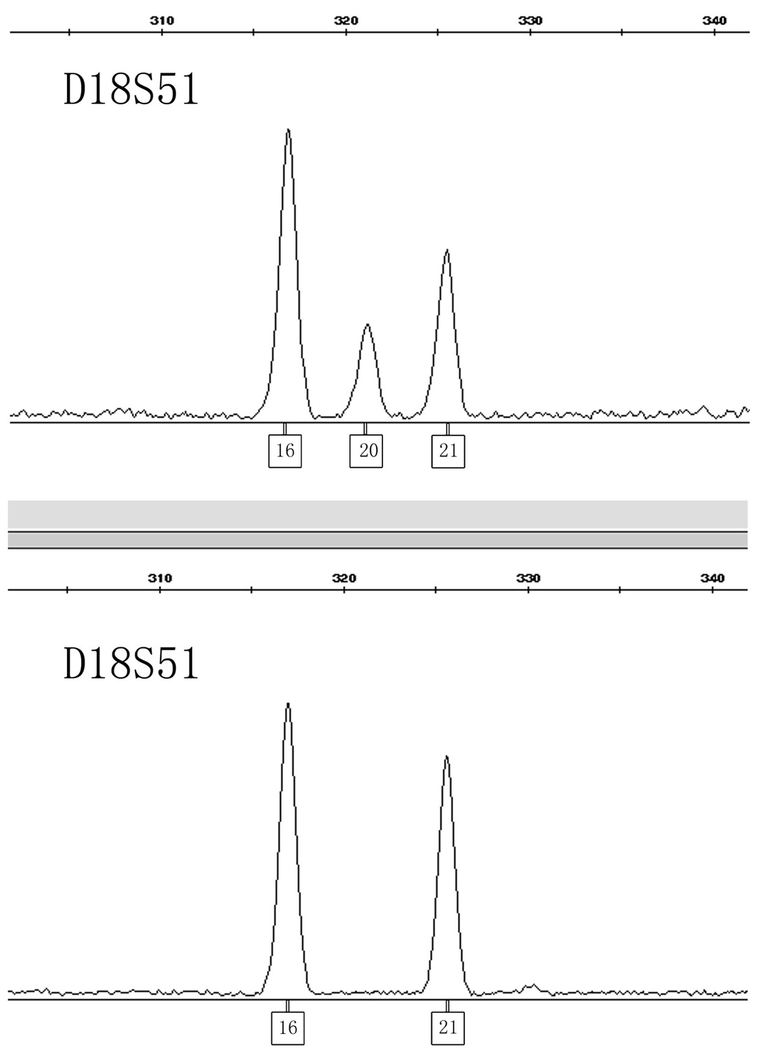 Method for identifying source of tumor tissue based on Identifiler system