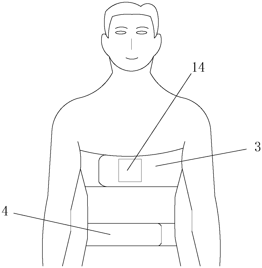 A back stretching and massage device for medical care