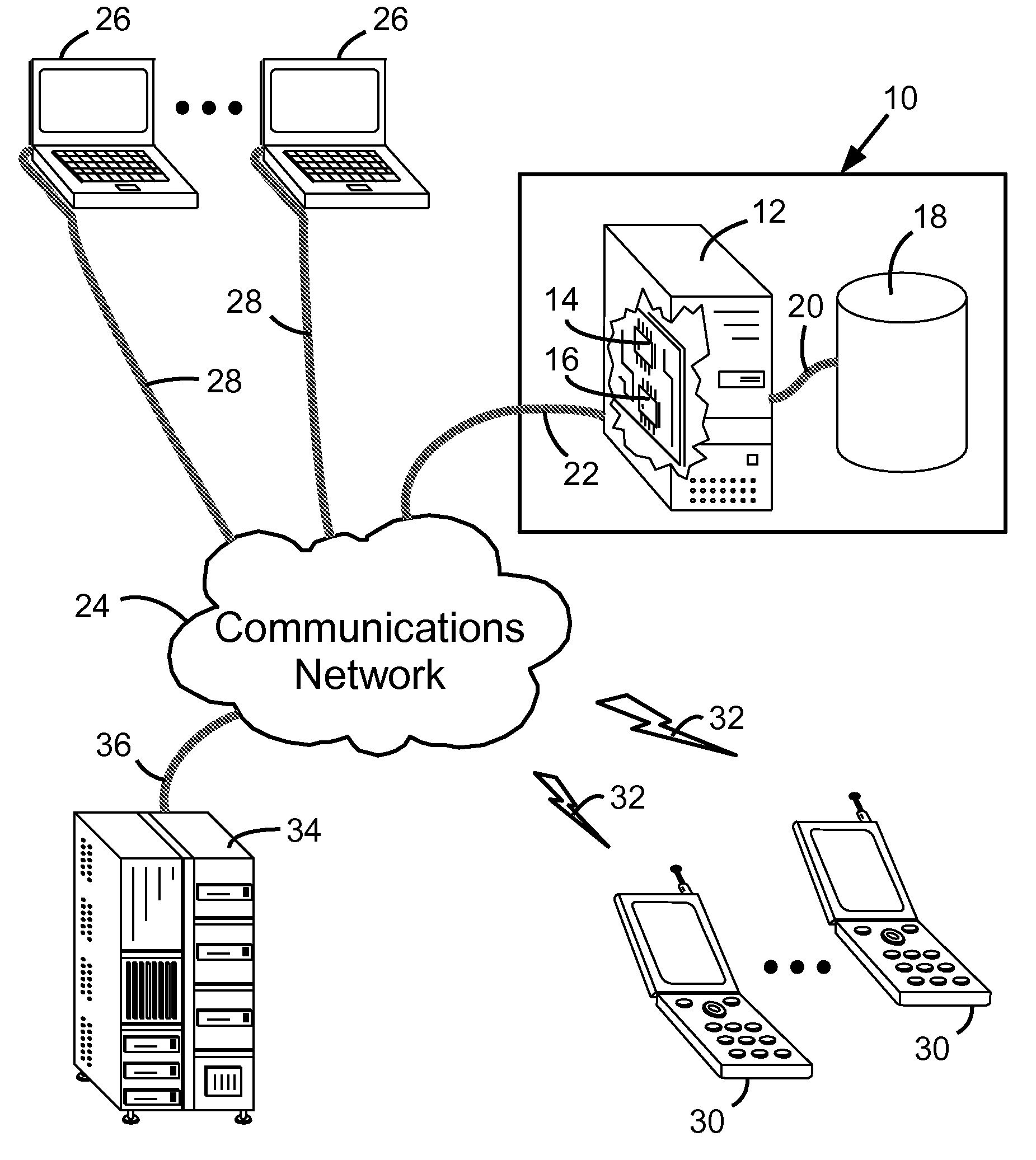 Method and system for producing a presentation message for a mobile device