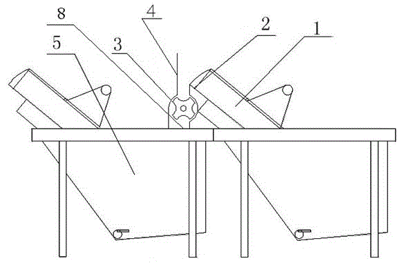 Ball guiding device for bearing steel ball