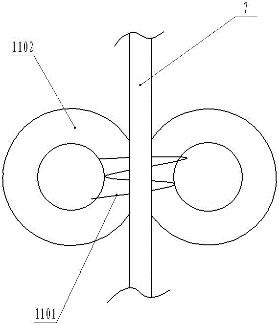 Long-distance intertidal zone submarine cable landing laying construction method and system