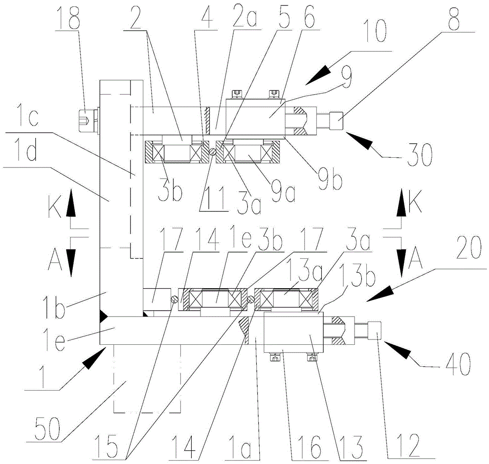 Chord stepping device in steel truss production line