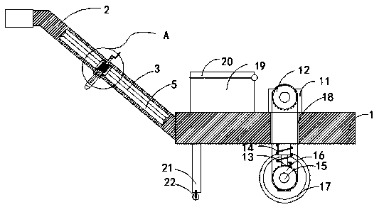 A self-propelled agricultural machine