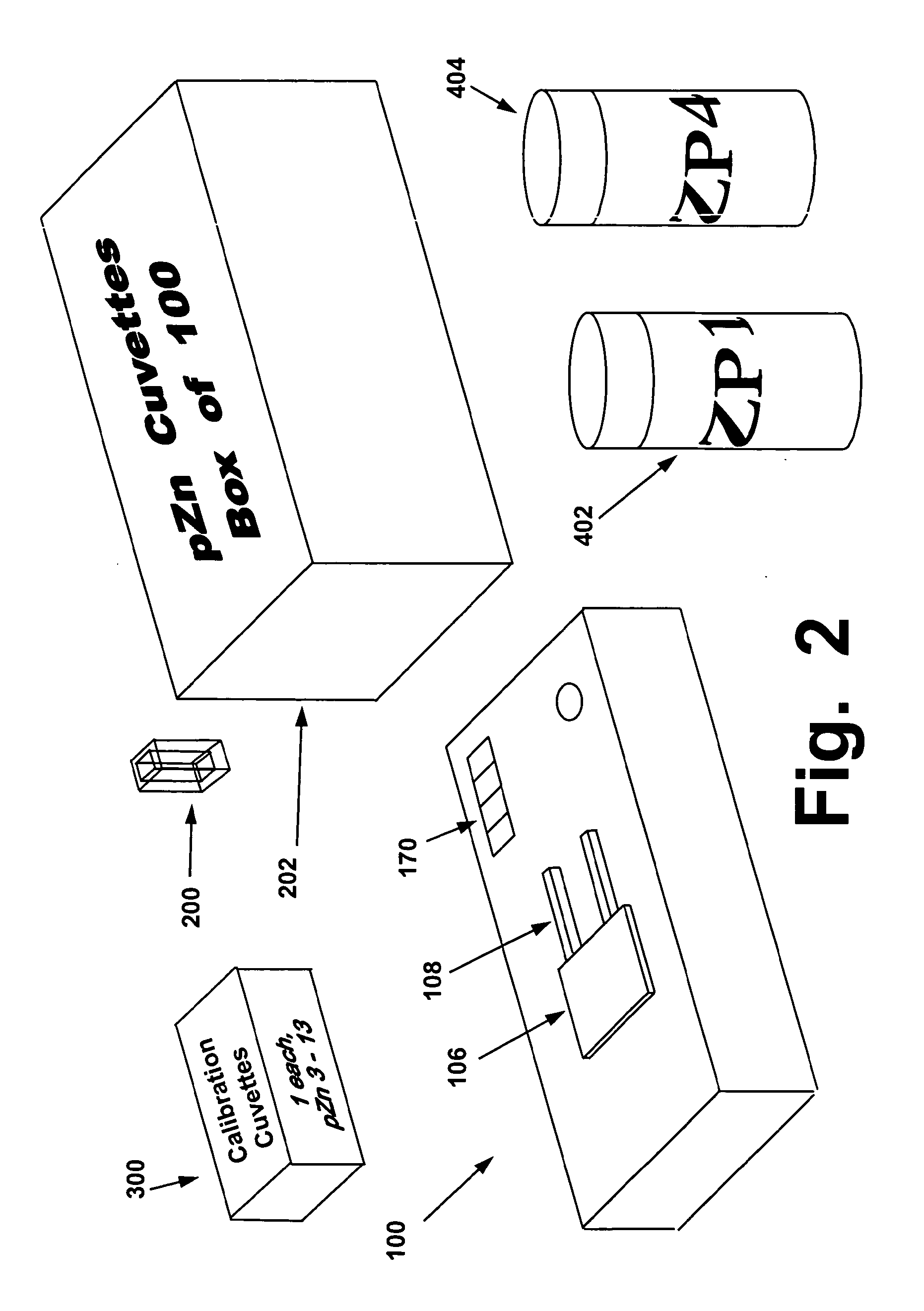 Apparatus and method for detecting zinc ions