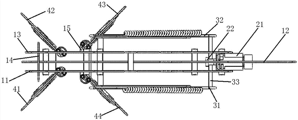 Bionic locust jumping robot with buffer performance