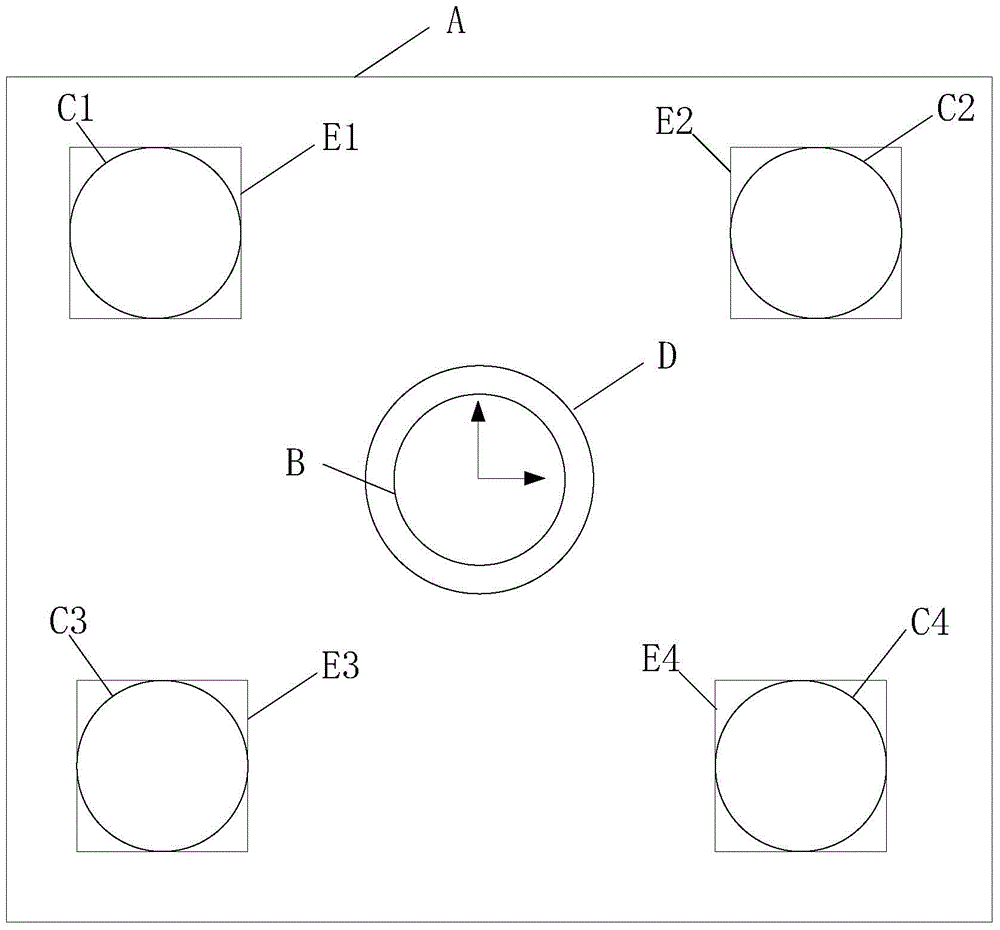 Mobile phone antenna coupling test system and method on production line