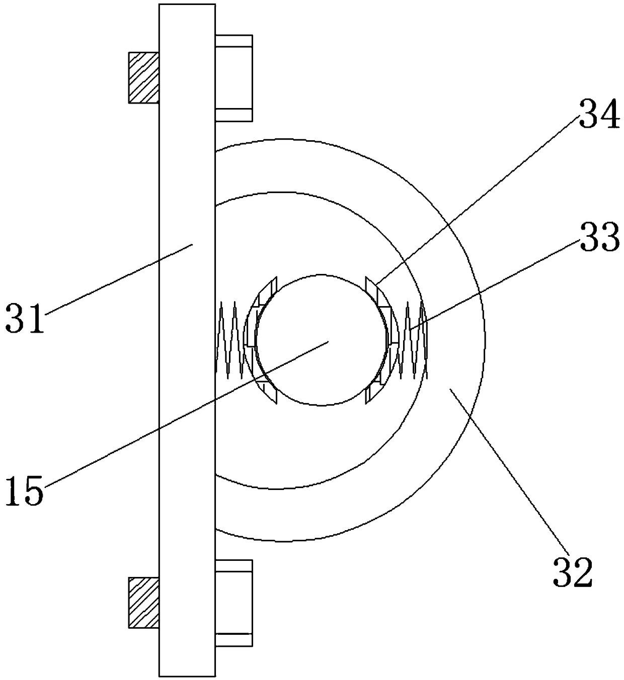 Cleaning device for building template recycling