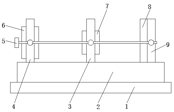 A calibration device for optical imaging equipment