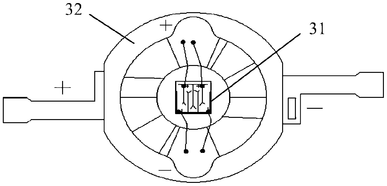 A four-color LED light source