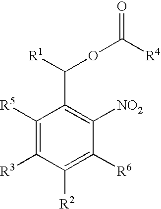 Photolabile esters and their uses