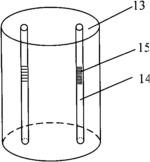 Method for manufacturing multi-core long-period fiber gratings and fiber rotation positioning device