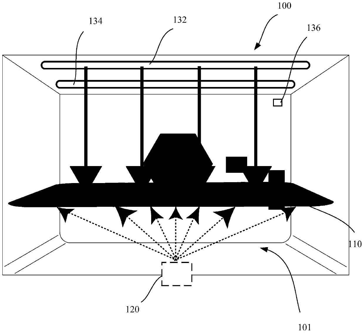 Double power grilling microwave oven and its cooking method