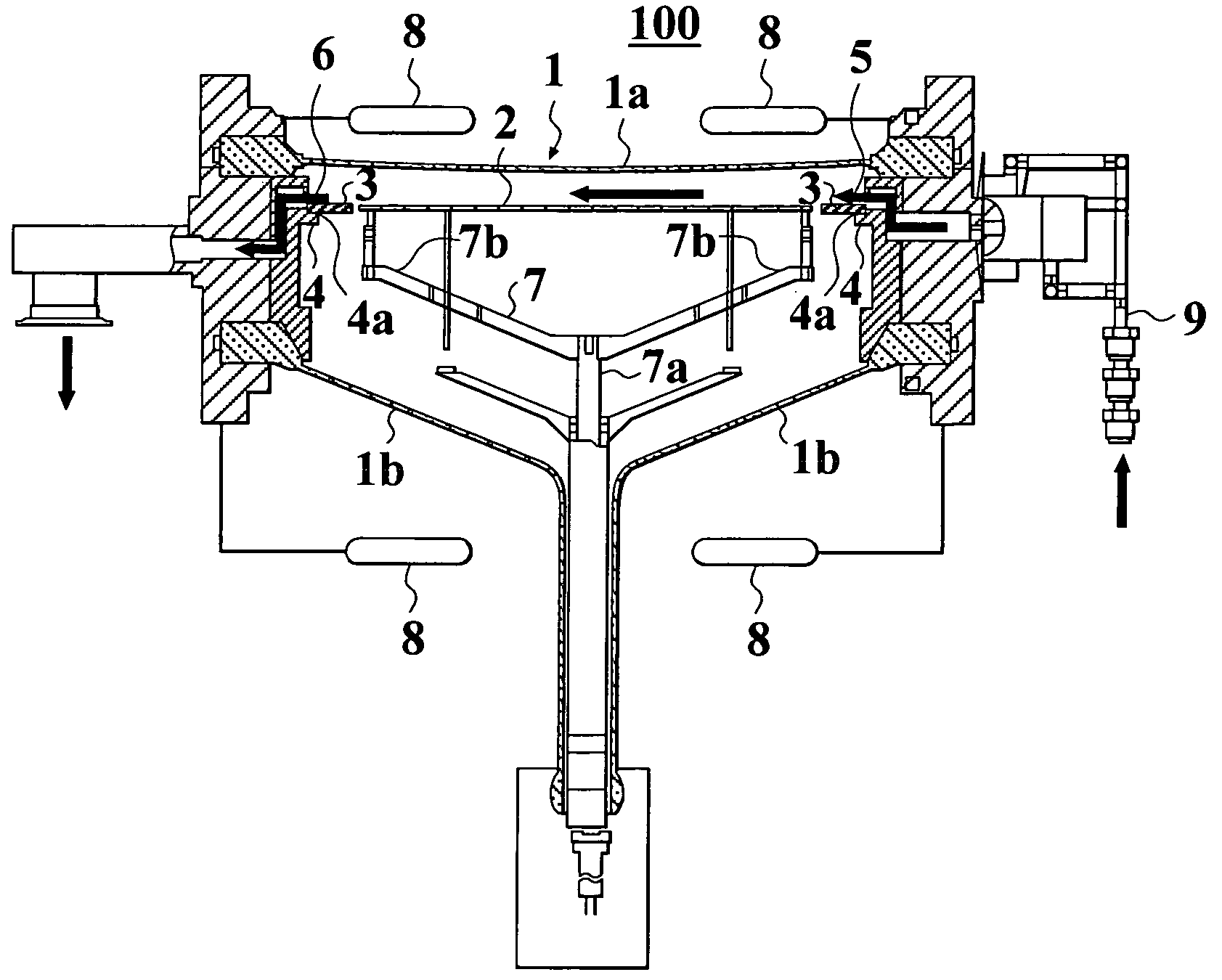 Heat treatment device and heat treatment method