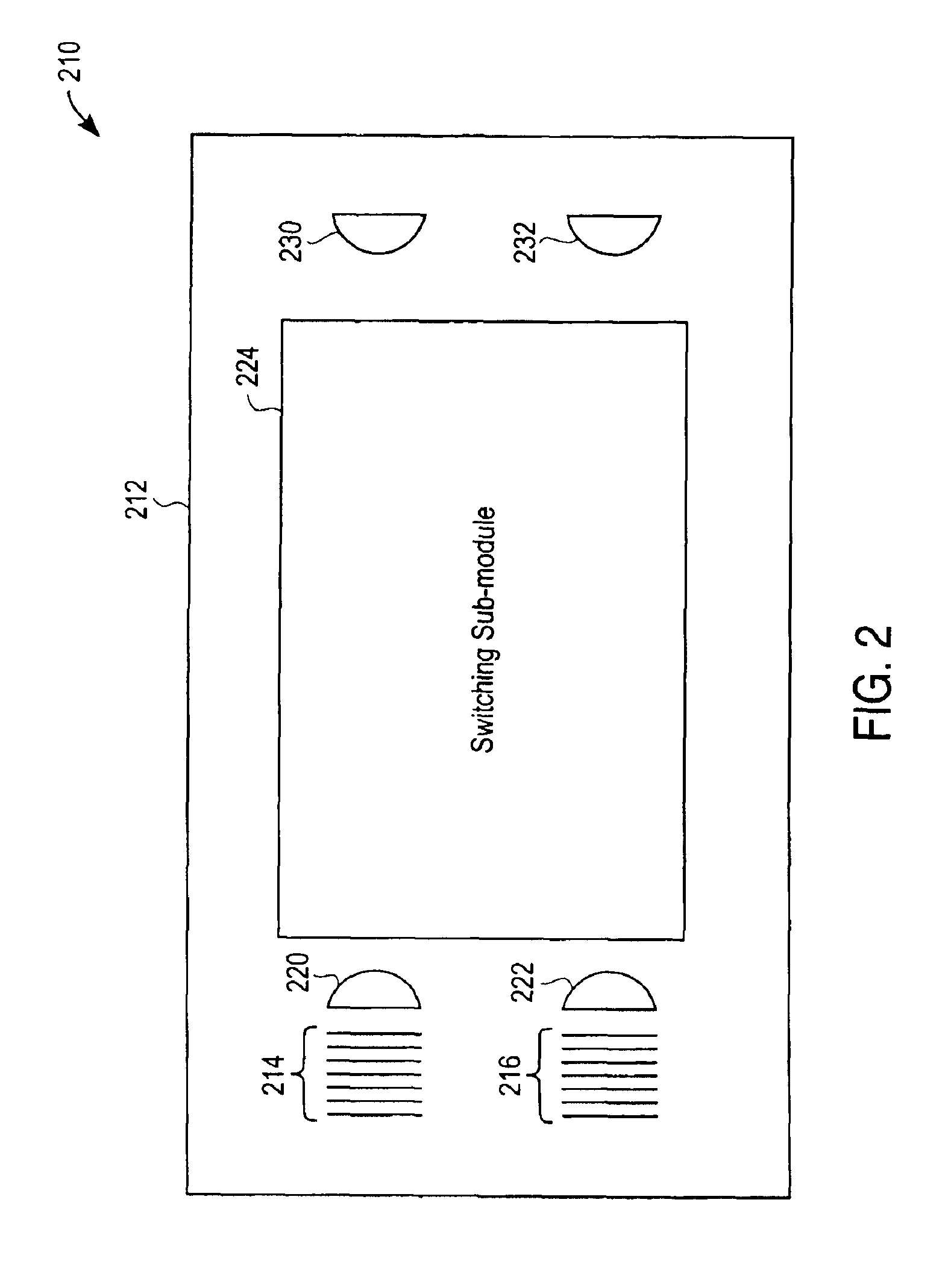 Optical switch fabricated by a thin film process