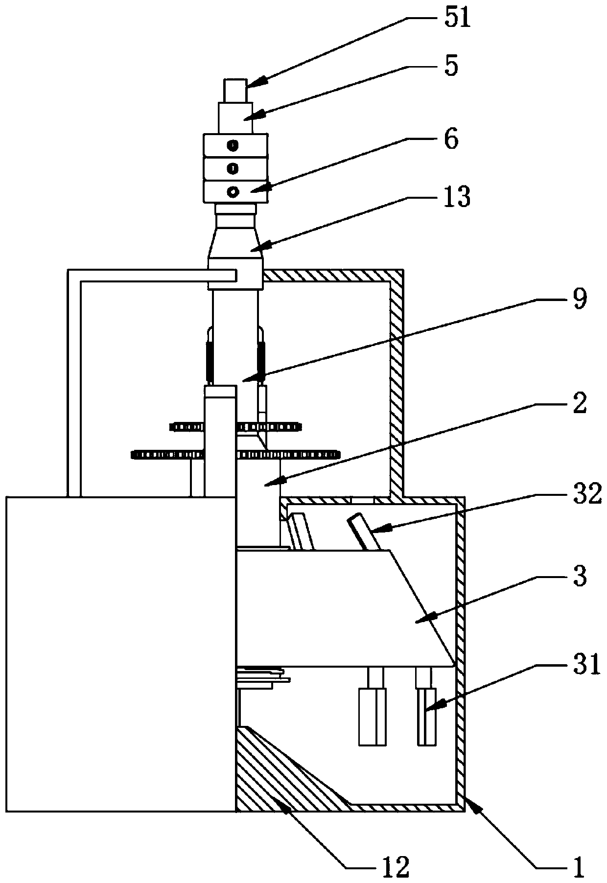 High-strength pulverizer for quantitative analysis of Chinese medicinal materials