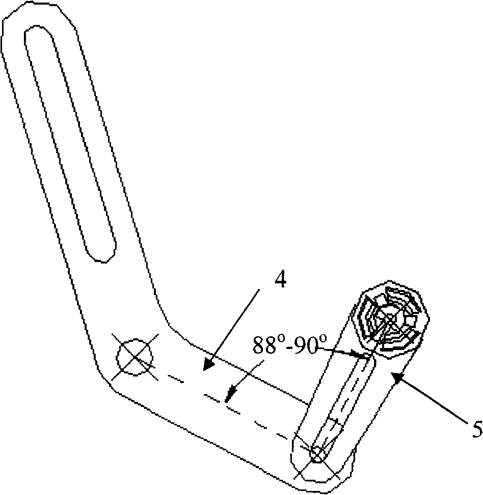 Automobile air conditioner air door device