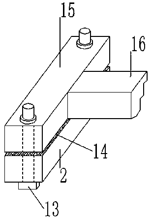 Sliding block type sorting and conveying machine for logistics