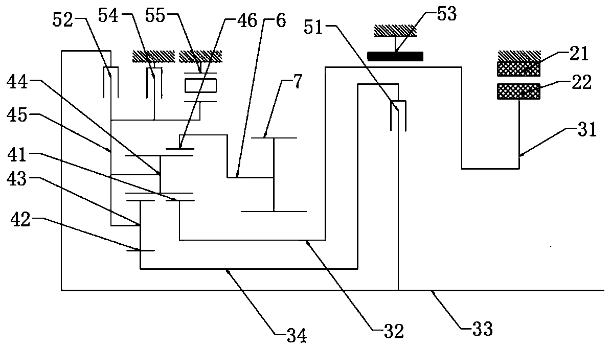 Single-motor multi-mode hybrid power system and automobile