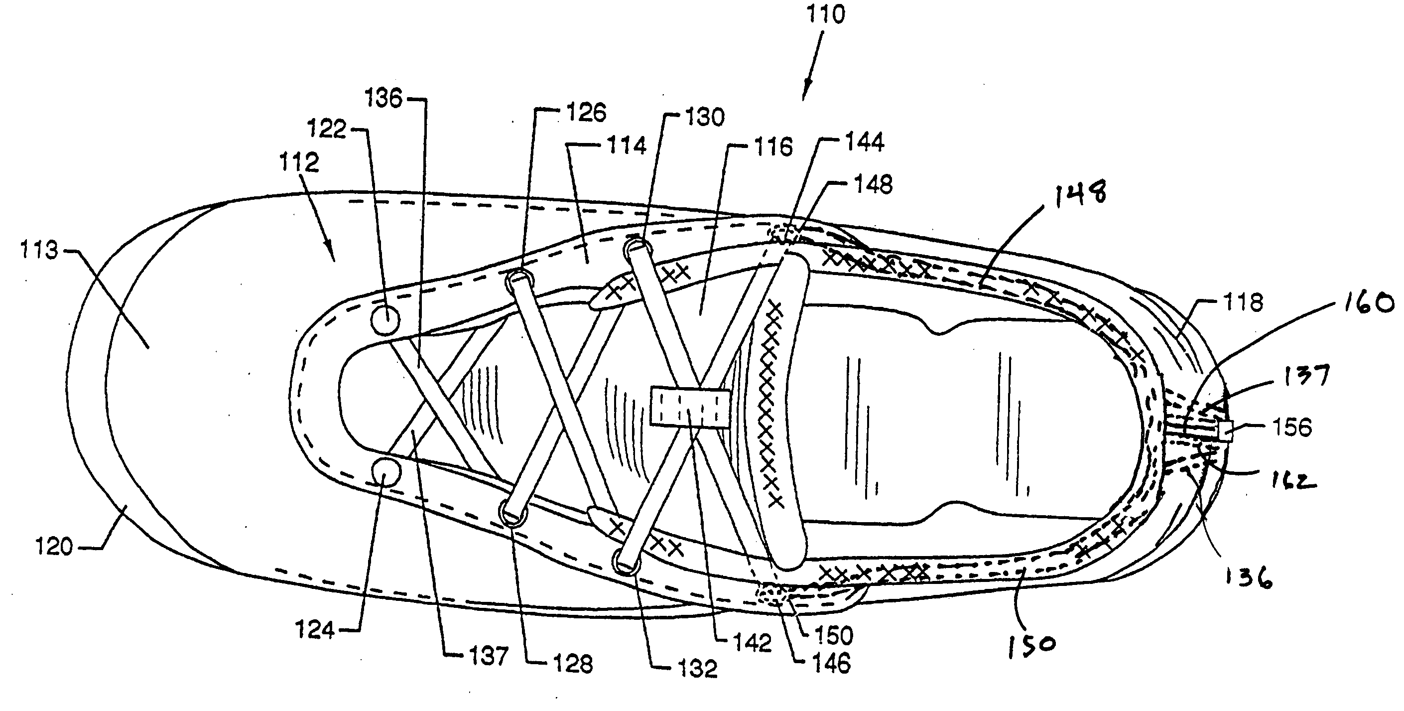 Automated tightening shoe