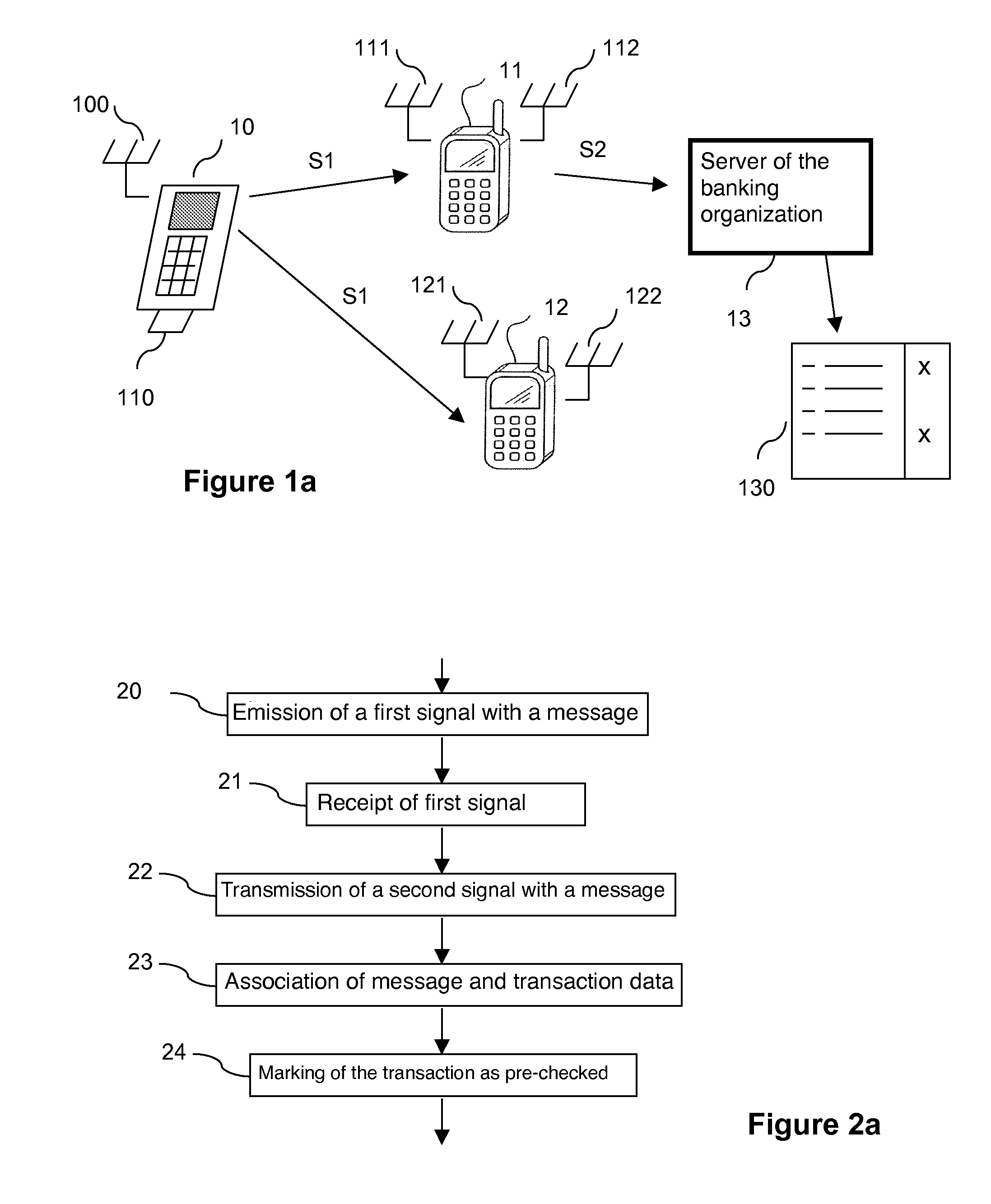 Method for assisting in the checking of transaction records, transaction device, server, mobile terminal, and corresponding computer programs