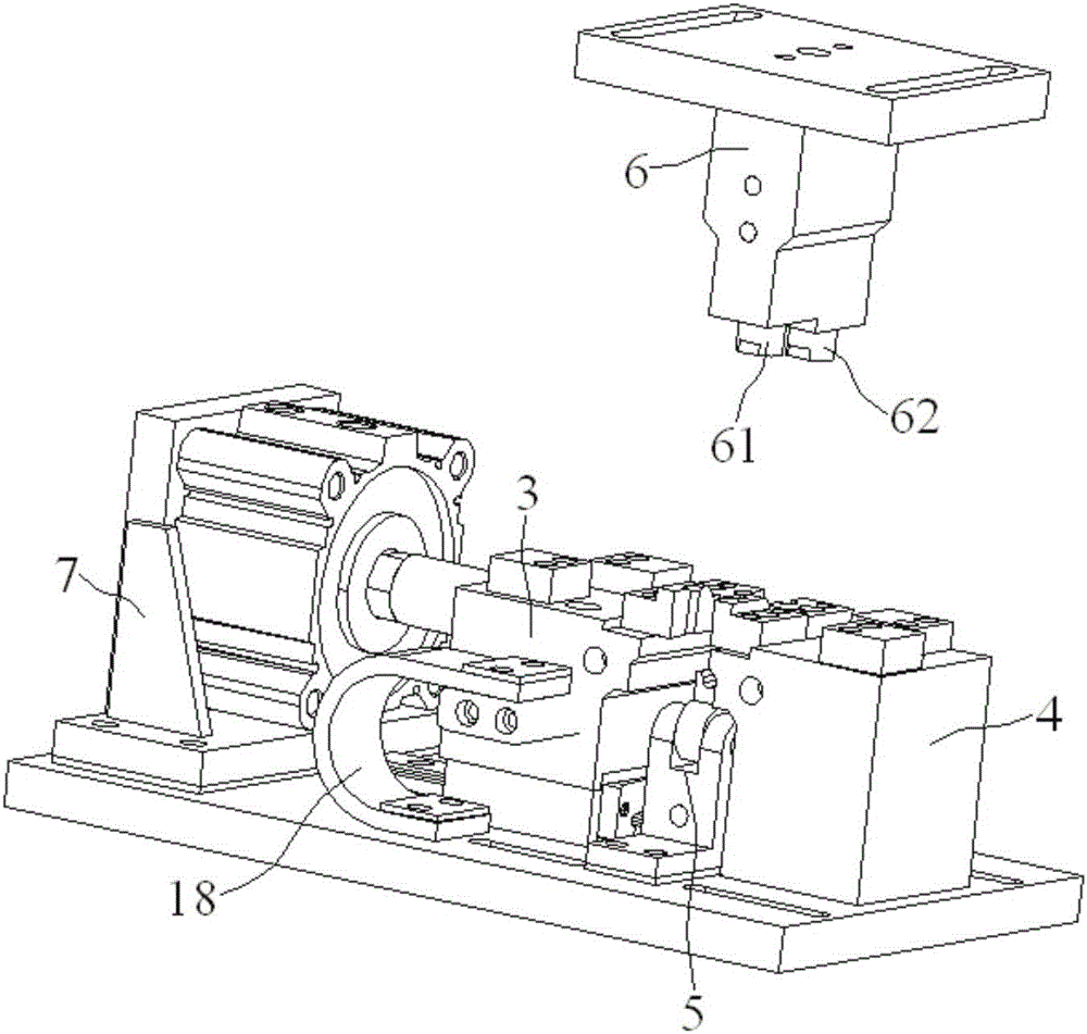 Electric-heating riveting device for automobile parts