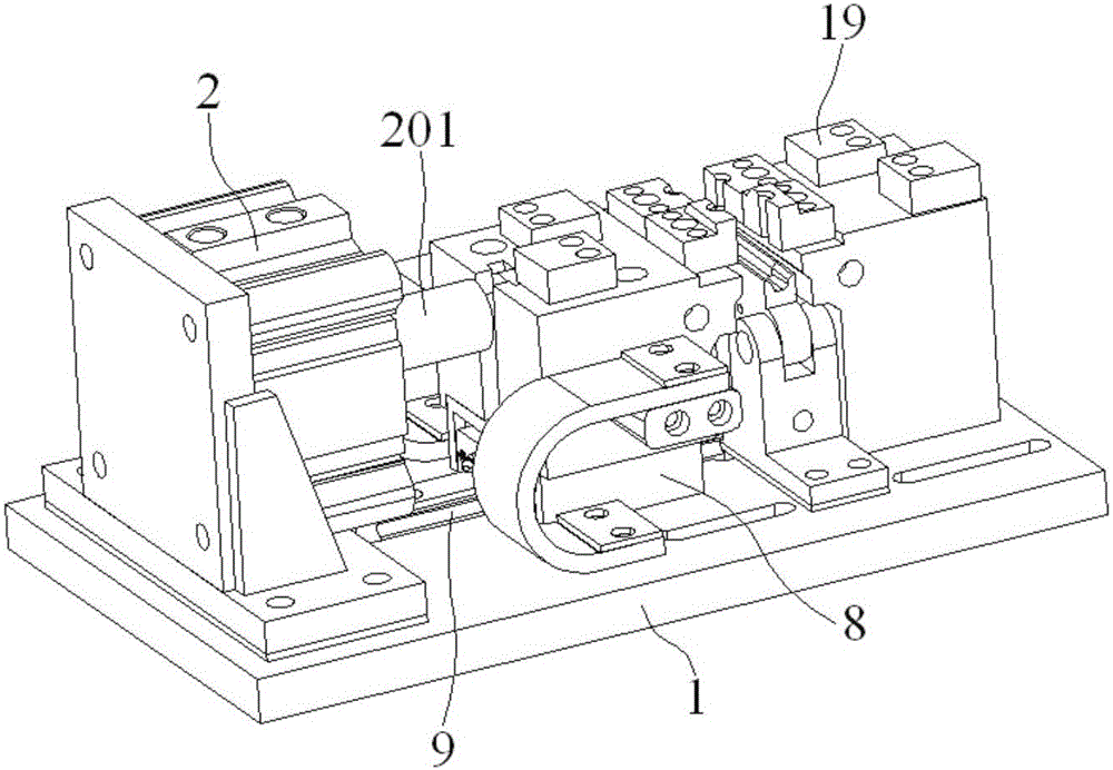 Electric-heating riveting device for automobile parts