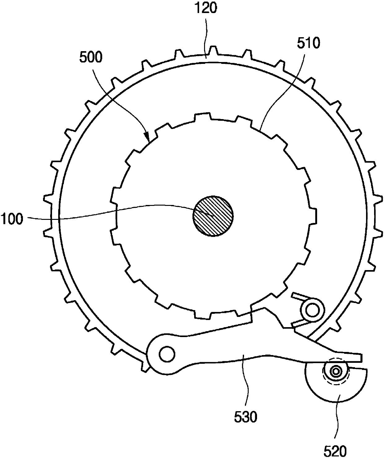 Transmission apparatus for electric vehicle