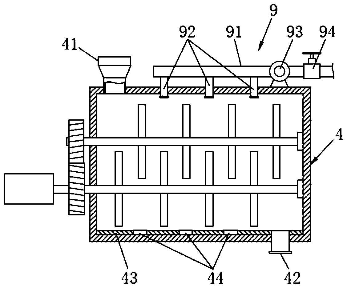 Mixing station and grout preparation method thereof