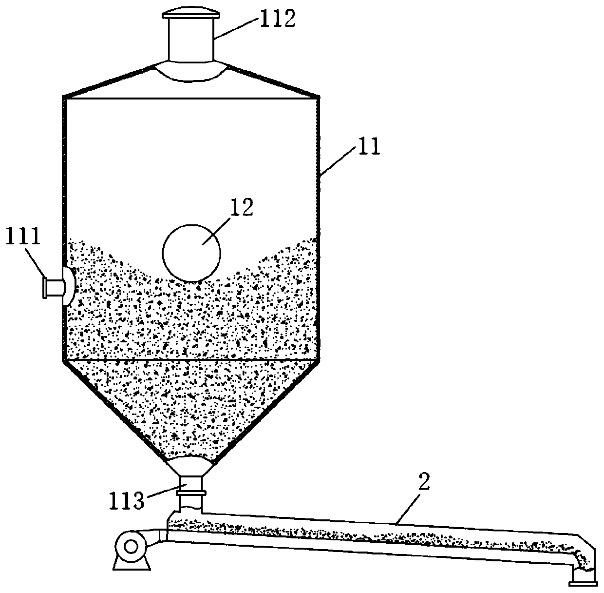 Mixing station and grout preparation method thereof