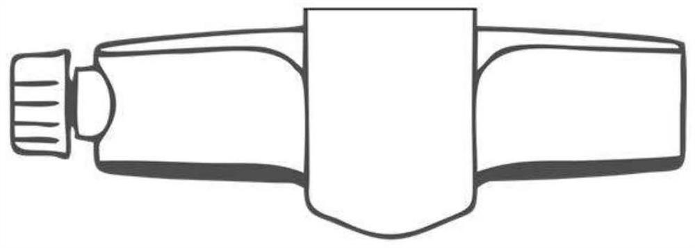 Nasopharynx swab limiting and collecting system