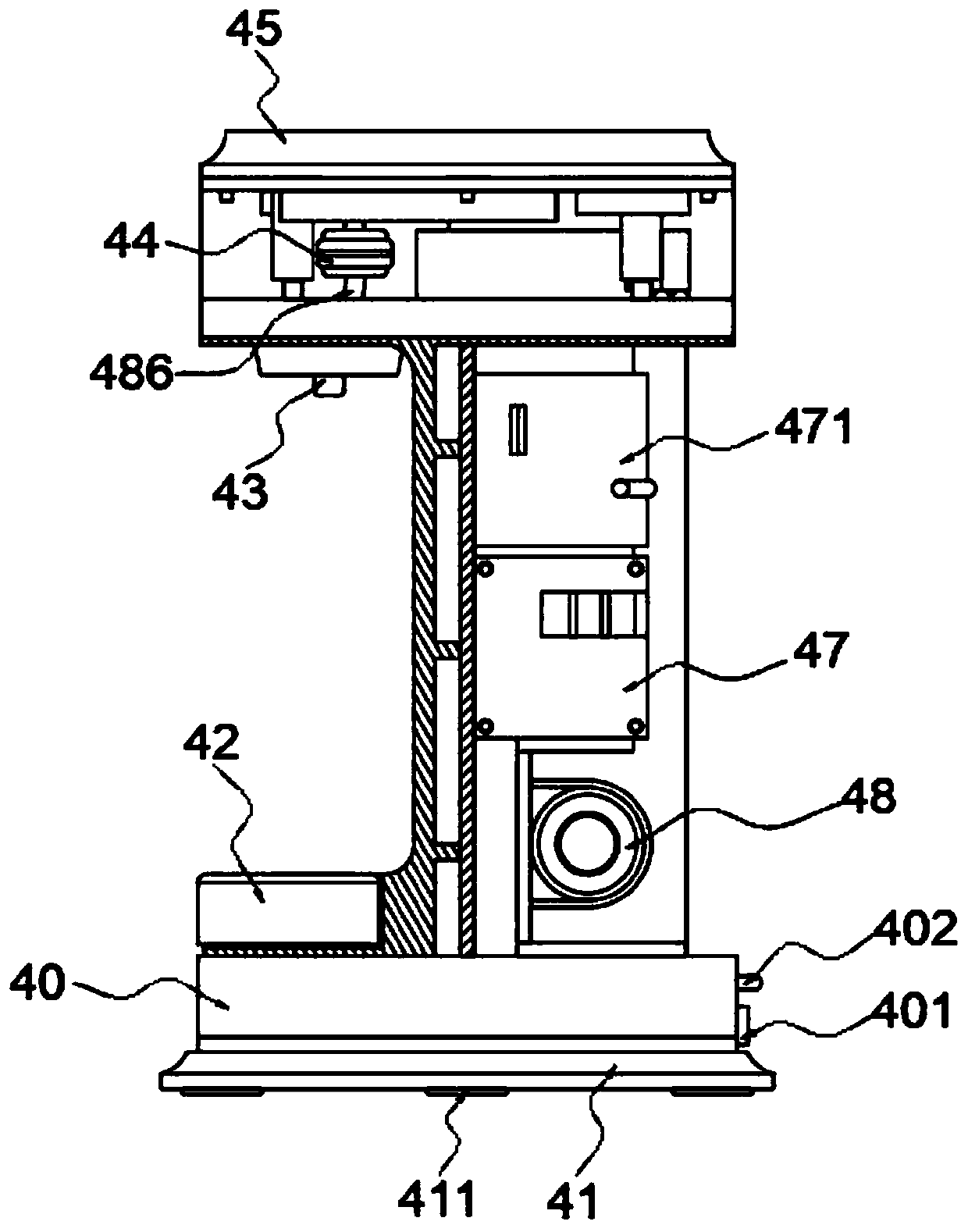 Container for storing liquid and vending machine used in cooperation with container