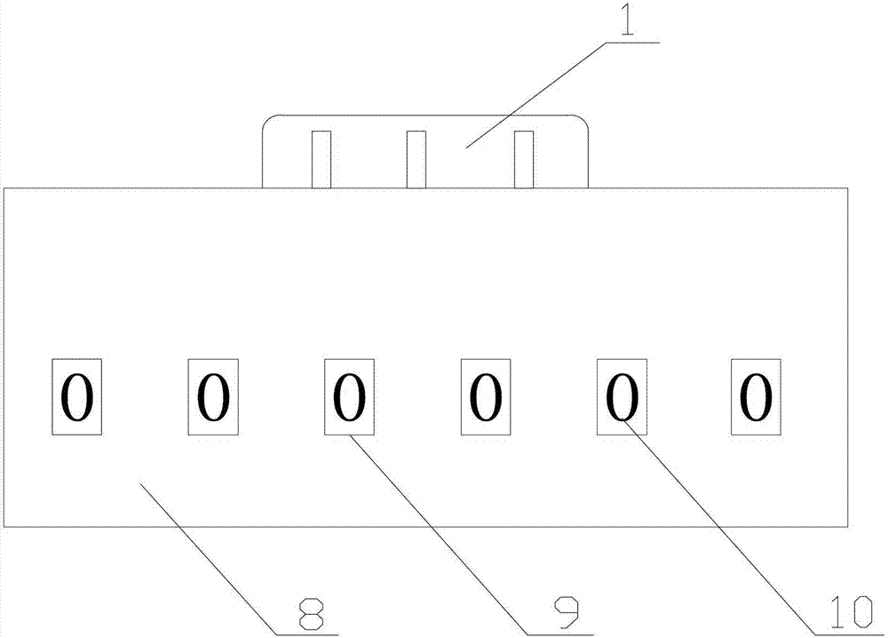 Device for solving external light interference on photoelectric direct-reading meter