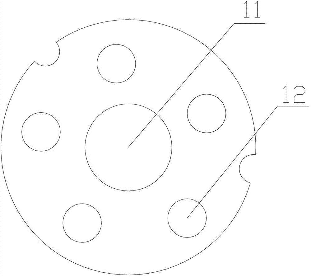 Device for solving external light interference on photoelectric direct-reading meter